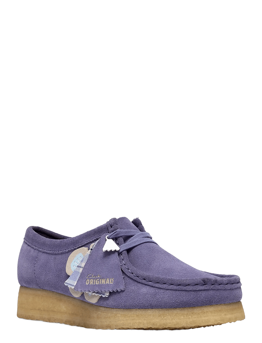 Clarks Originals - Wallabee. D - bootsschuhe - purple interest - 1