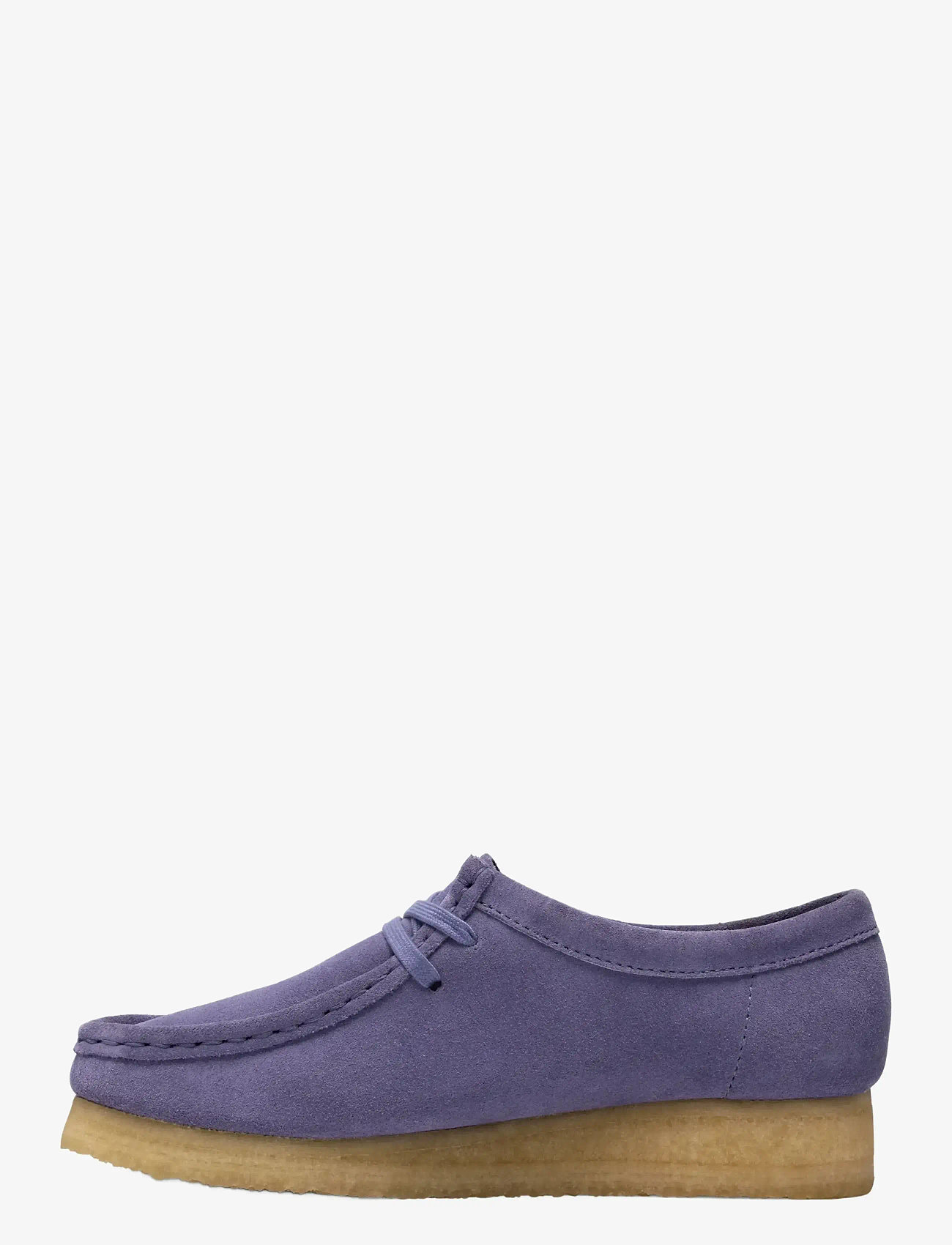 Clarks Originals - Wallabee. D - seglarskor - purple interest - 2