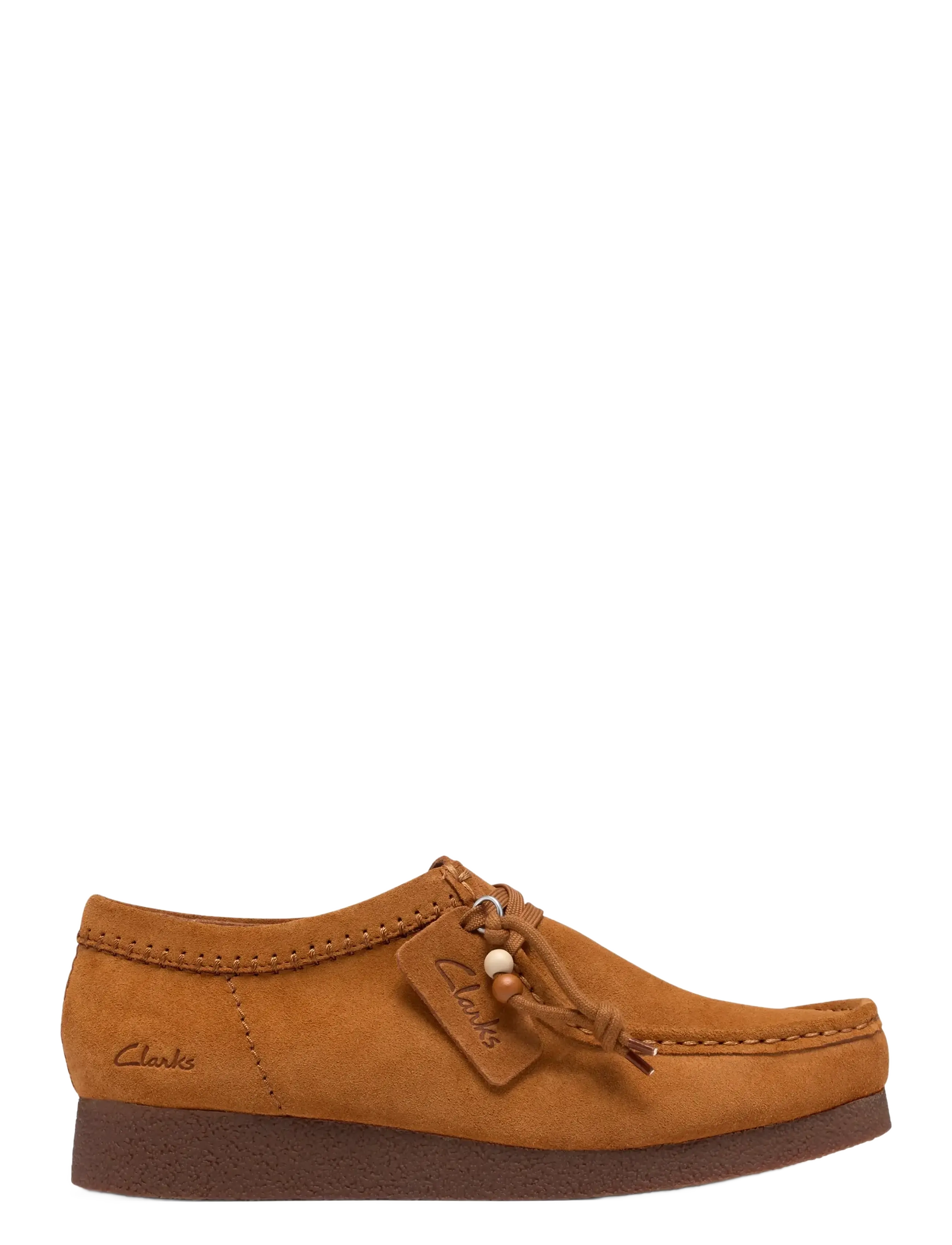Clarks Originals WallabeeEVO G - Clarks - GINGER SUEDE / orange