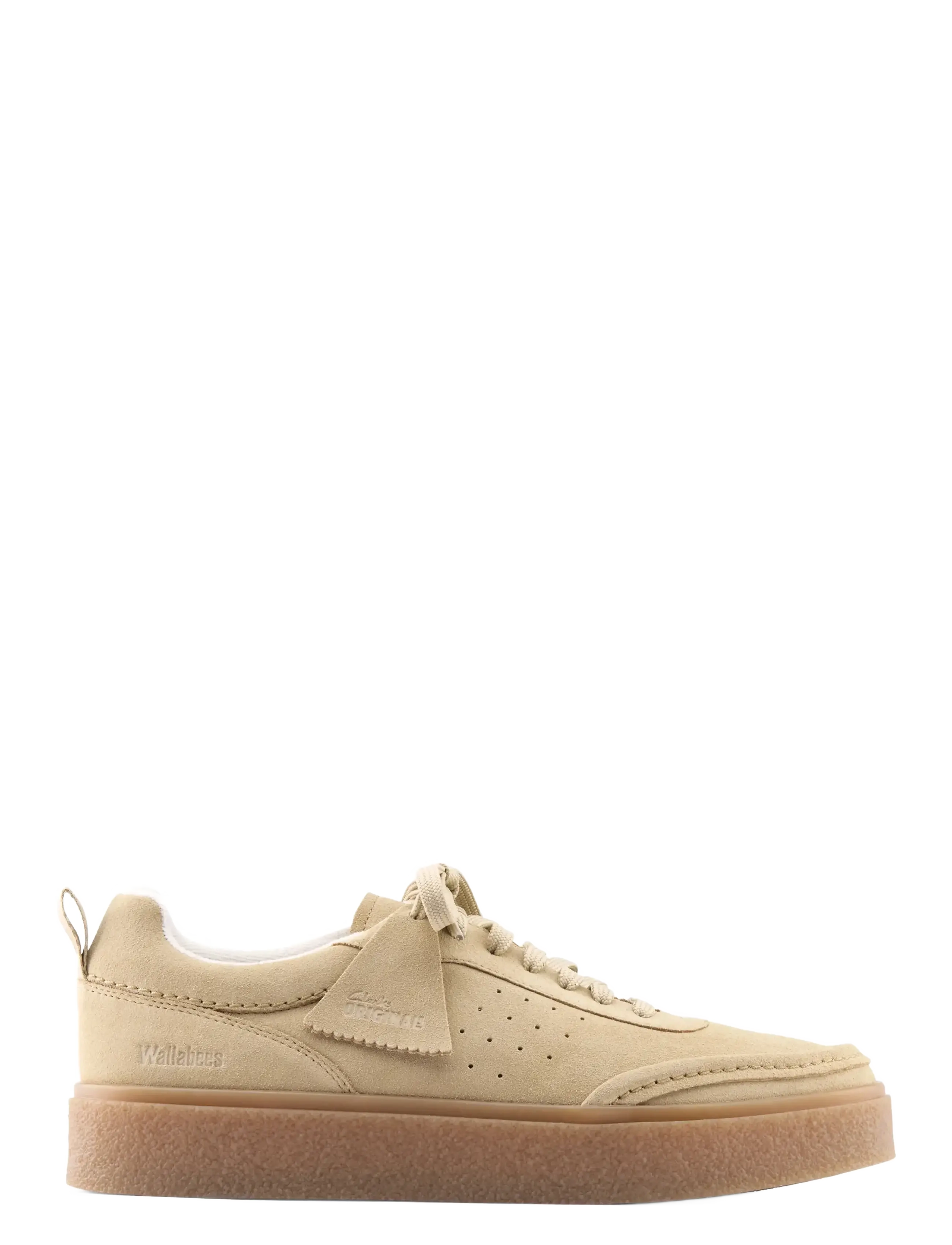 Clarks Originals Boxbee Lace G - Madala säärega - MAPLE SUEDE / beige