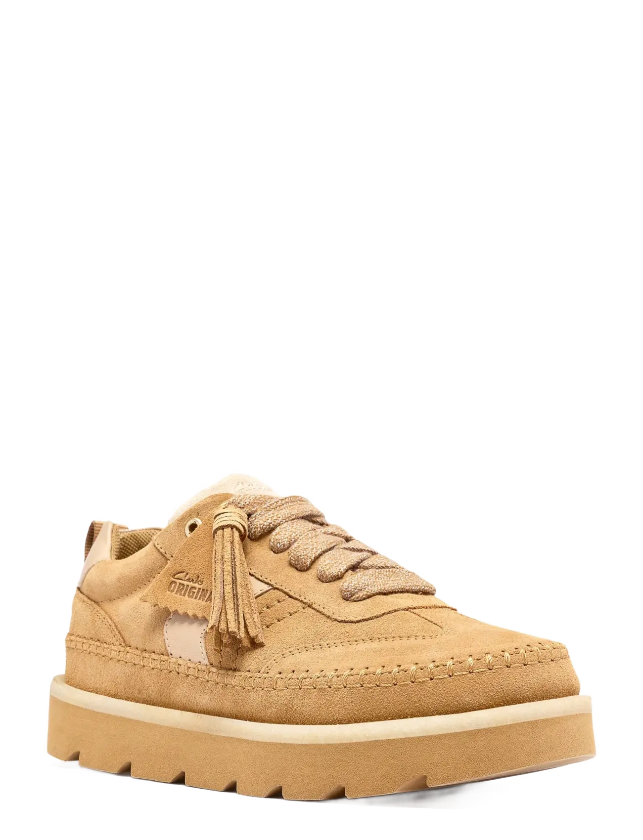 Clarks Originals - Meare Eve D - moetrendid - tan suede - 2