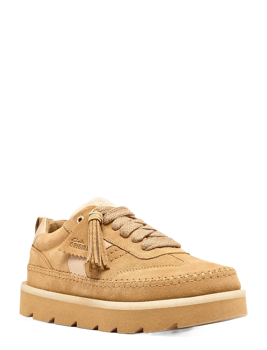 Clarks Originals - Meare Eve D - moetrendid - tan suede - 2
