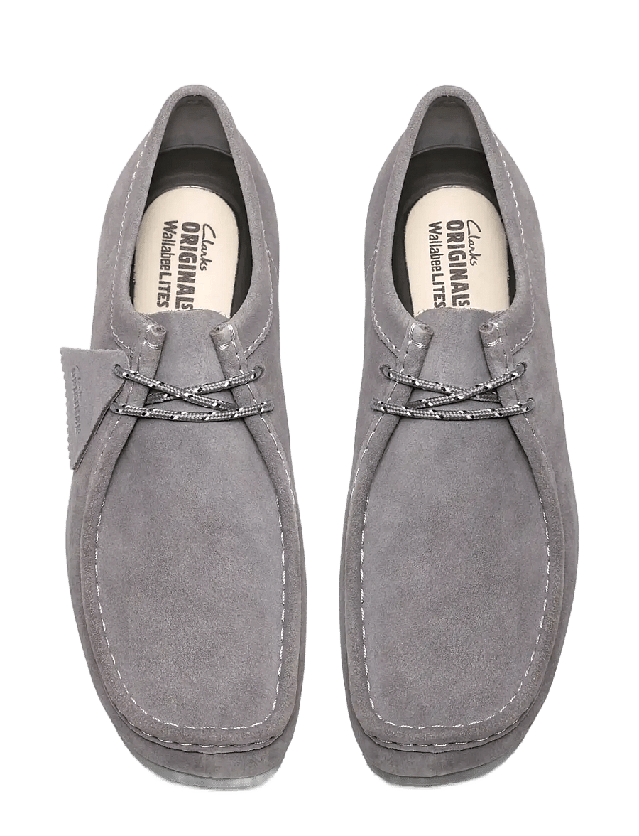Clarks Originals - Wallabee Lite G - grey suede - 5