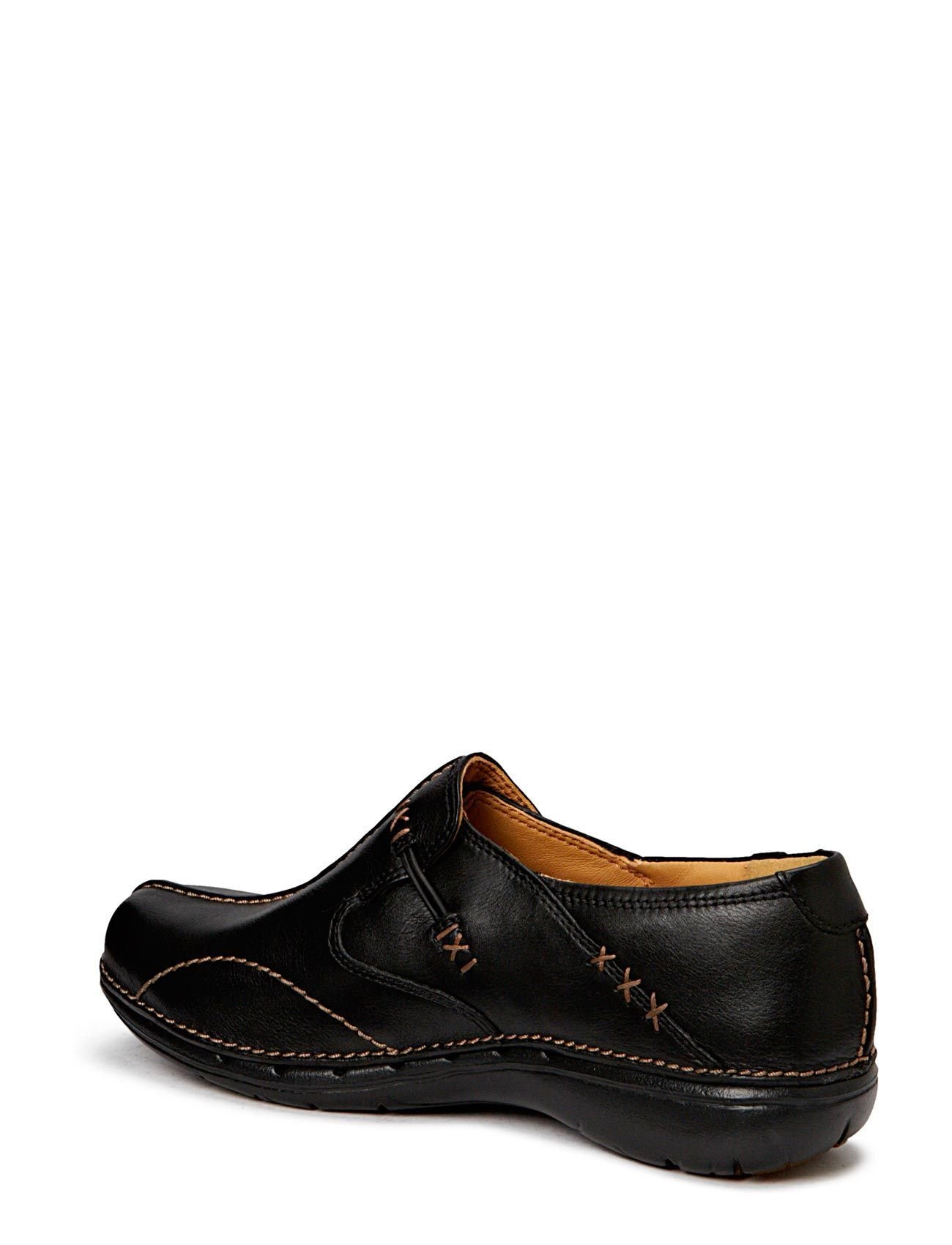 Clarks - Un Loop - black leather - 2