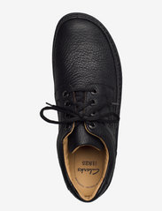 Clarks - Nature Three - lave sneakers - black leather - 3