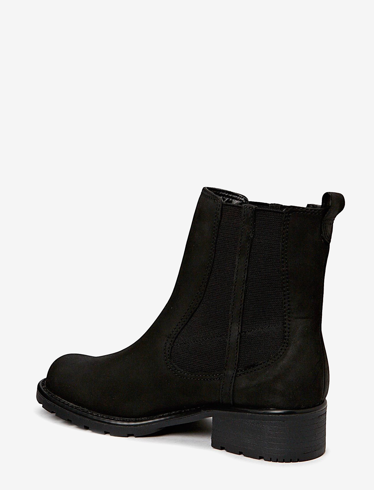 Clarks - Orinoco Club - fall shoes - black leather - 1