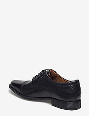 Clarks - Tilden Cap - laced shoes - black leather - 2