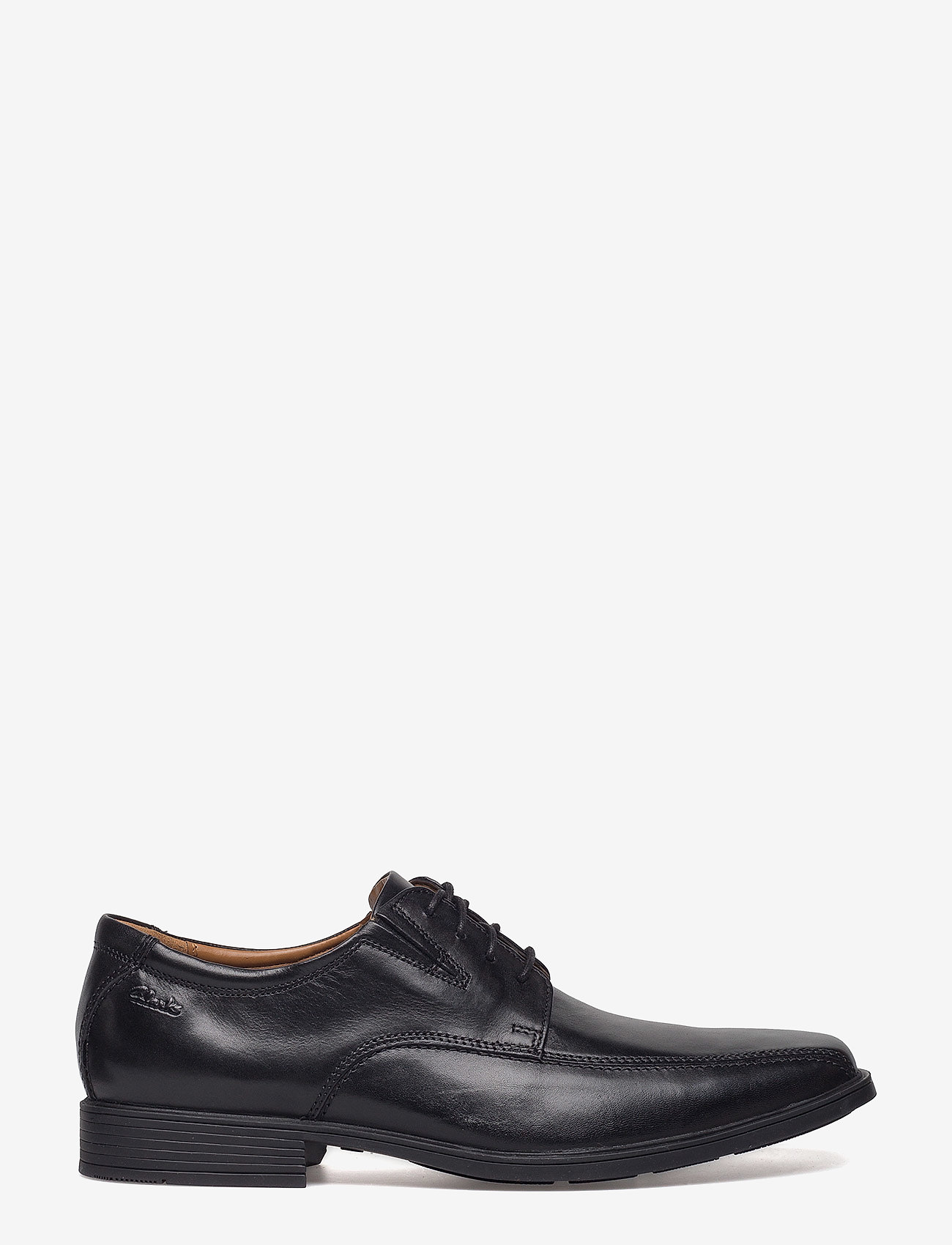 Clarks - Tilden Walk - laced shoes - black leather - 1