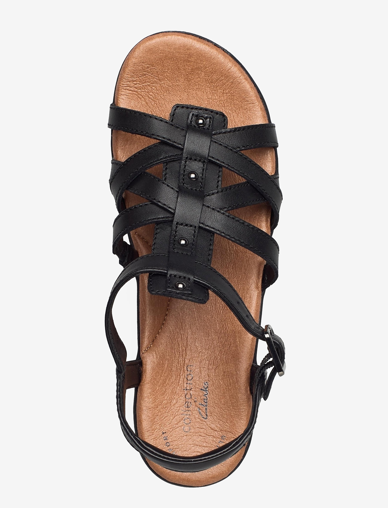Clarks - Manilla Bonita - black leather - 3