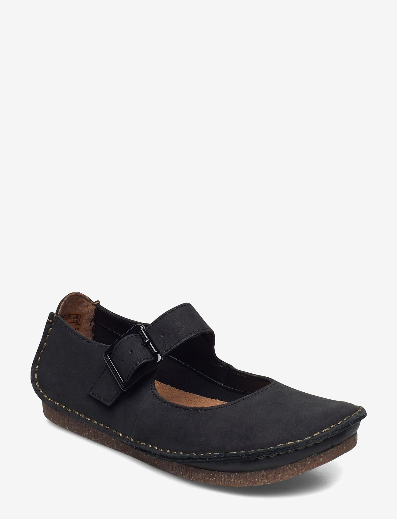 Clarks - Janey June - black leather - 0