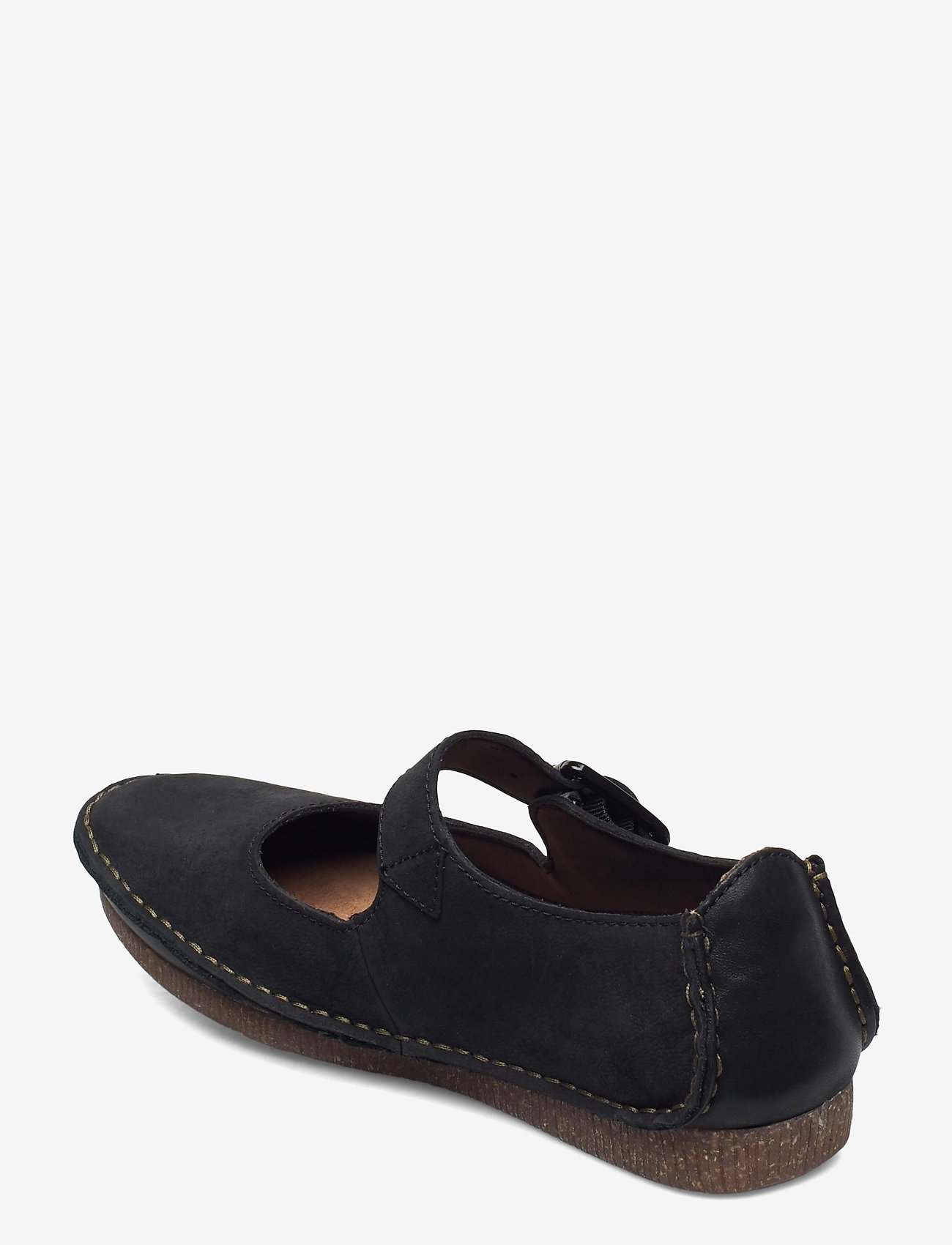 Clarks - Janey June - black leather - 2