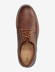 Clarks - Batcombe Hall - laced shoes - dark tan lea - 3