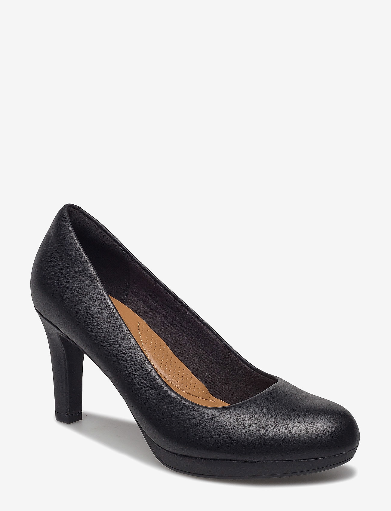 Clarks - Adriel Viola - black leather - 1