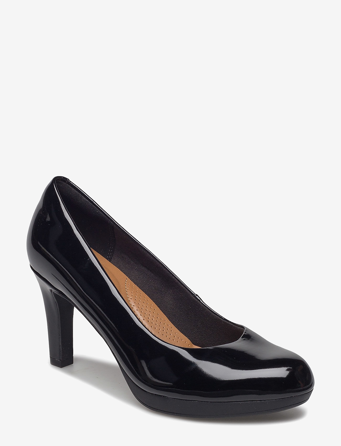 Clarks - Adriel Viola - black pat - 1