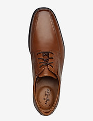Clarks - Tilden Walk - laced shoes - dark tan lea - 3