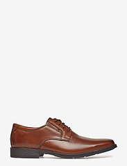 Clarks - Tilden Plain - laced shoes - dark tan lea - 2