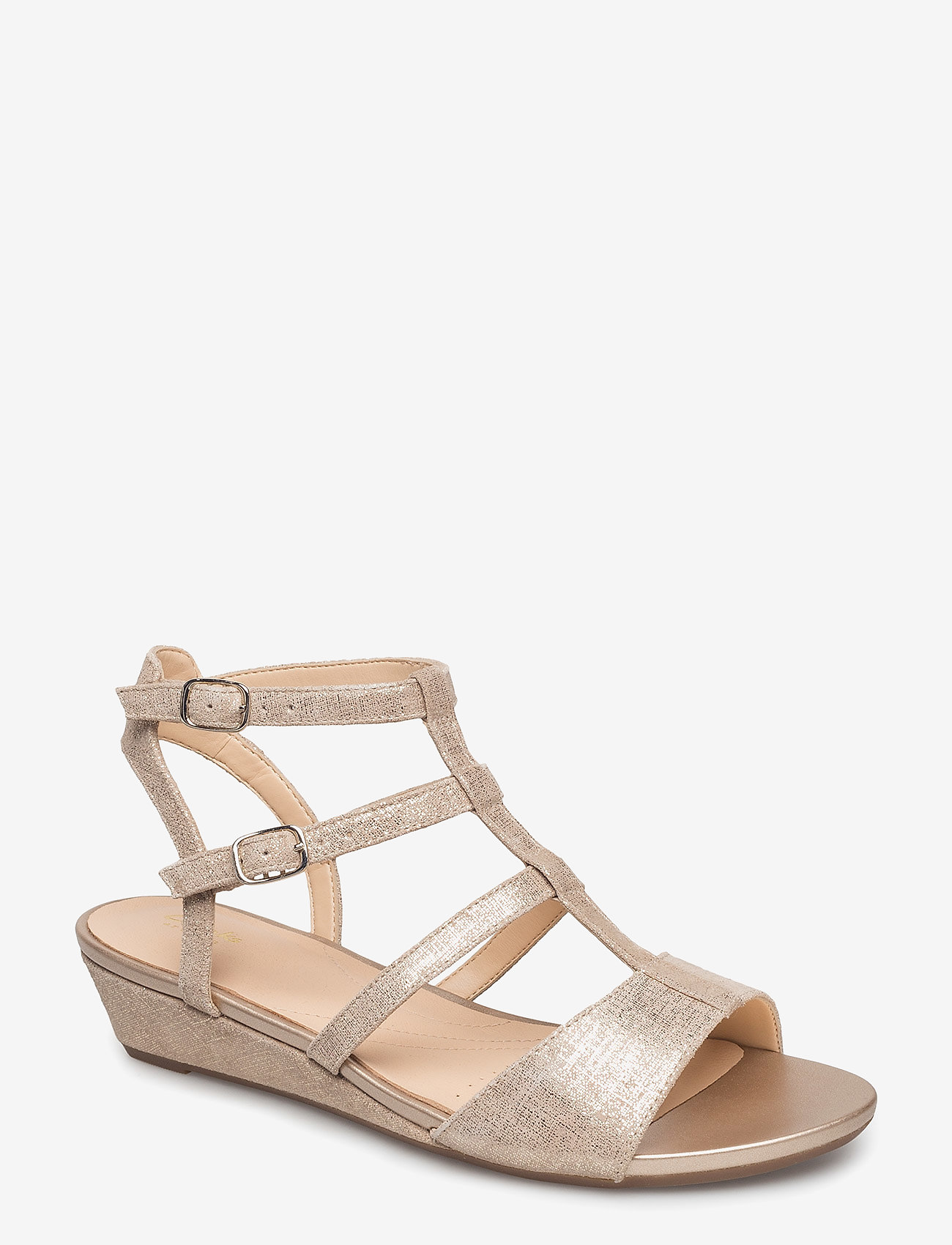 Clarks - Parram Spice - gold suede - 0
