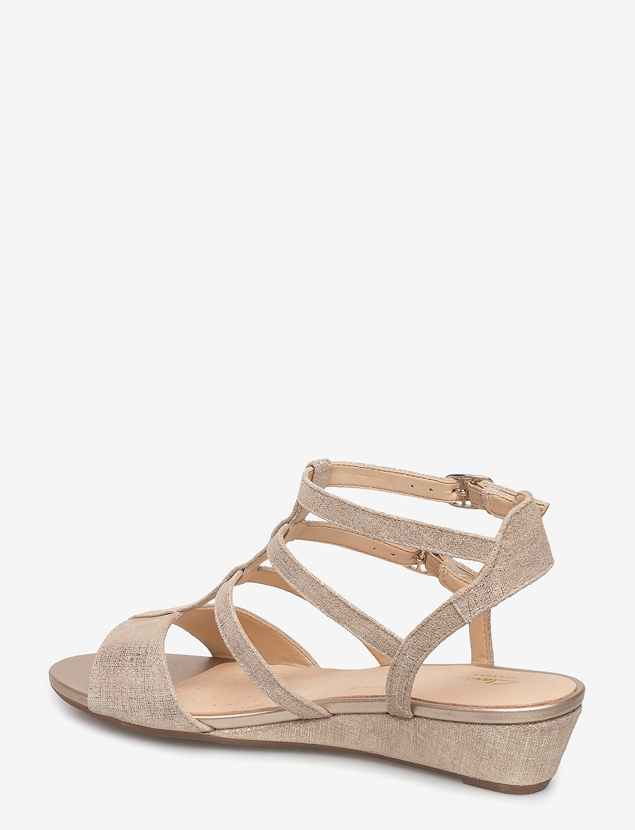 Clarks - Parram Spice - gold suede - 2