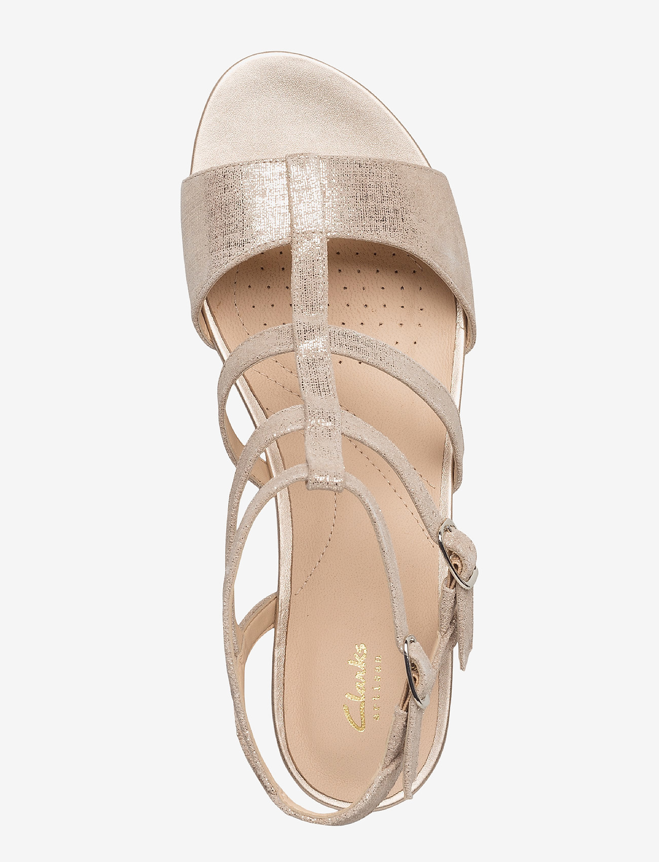 Clarks - Parram Spice - gold suede - 3