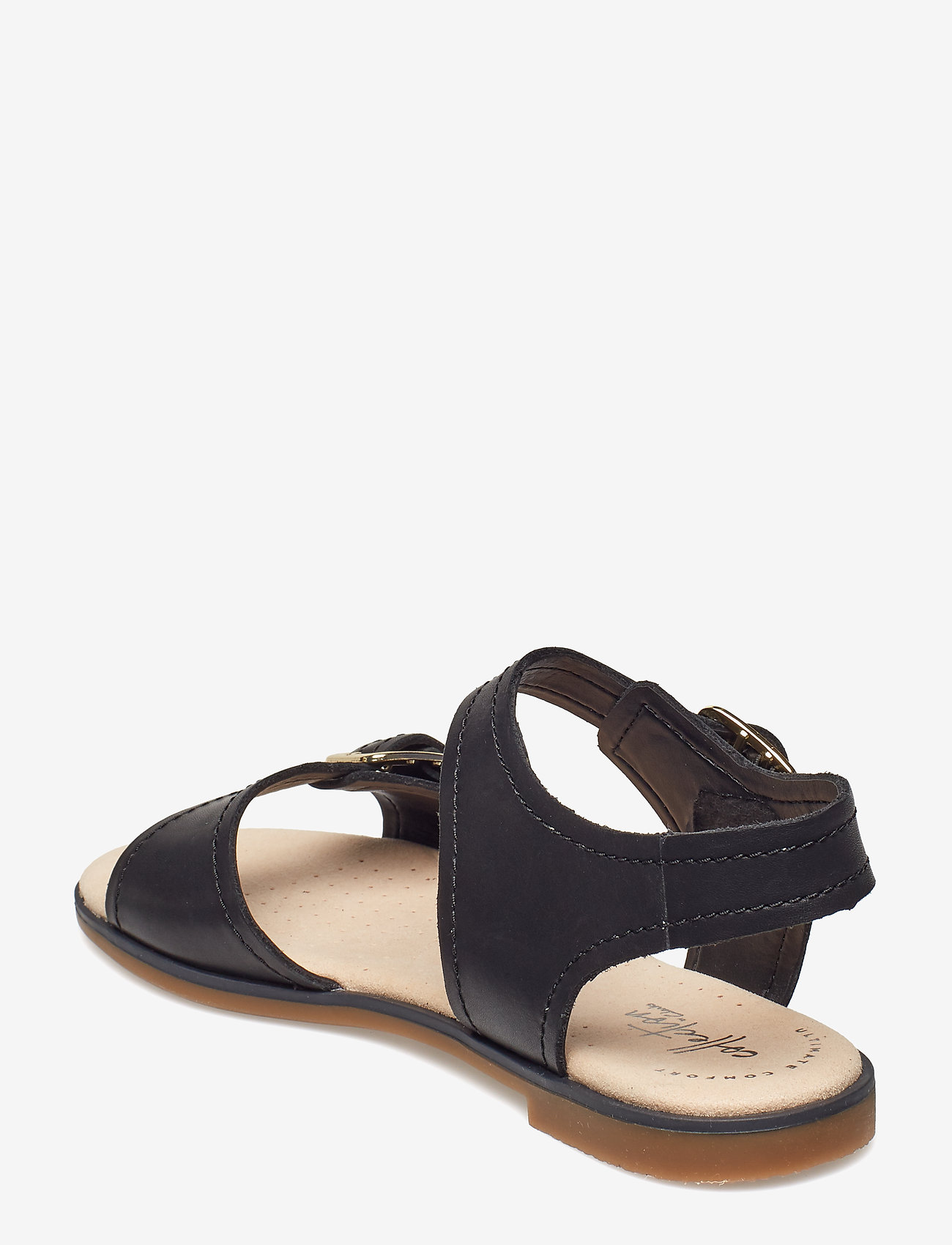Clarks - Bay Primrose - black leather - 2