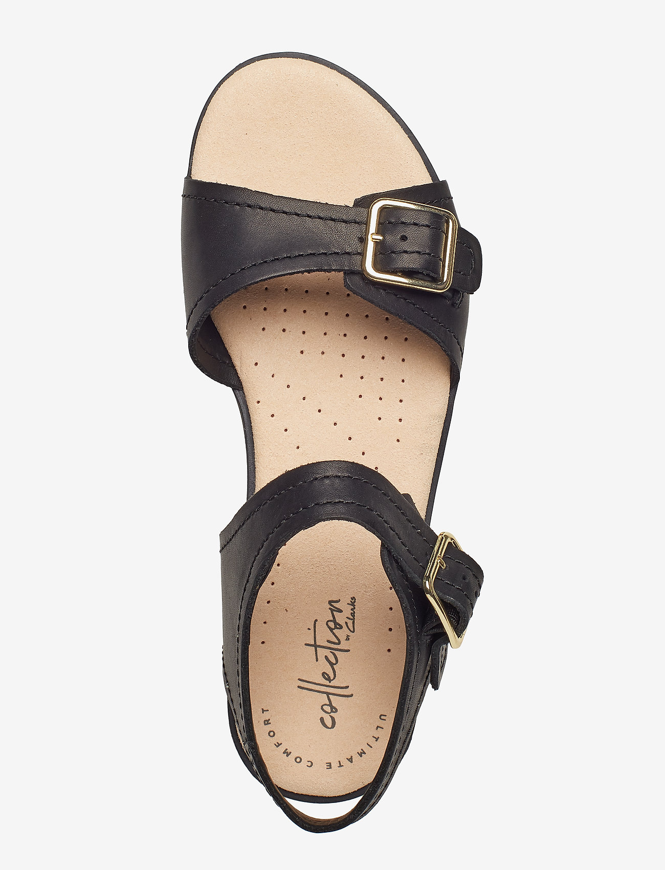Clarks - Bay Primrose - black leather - 3