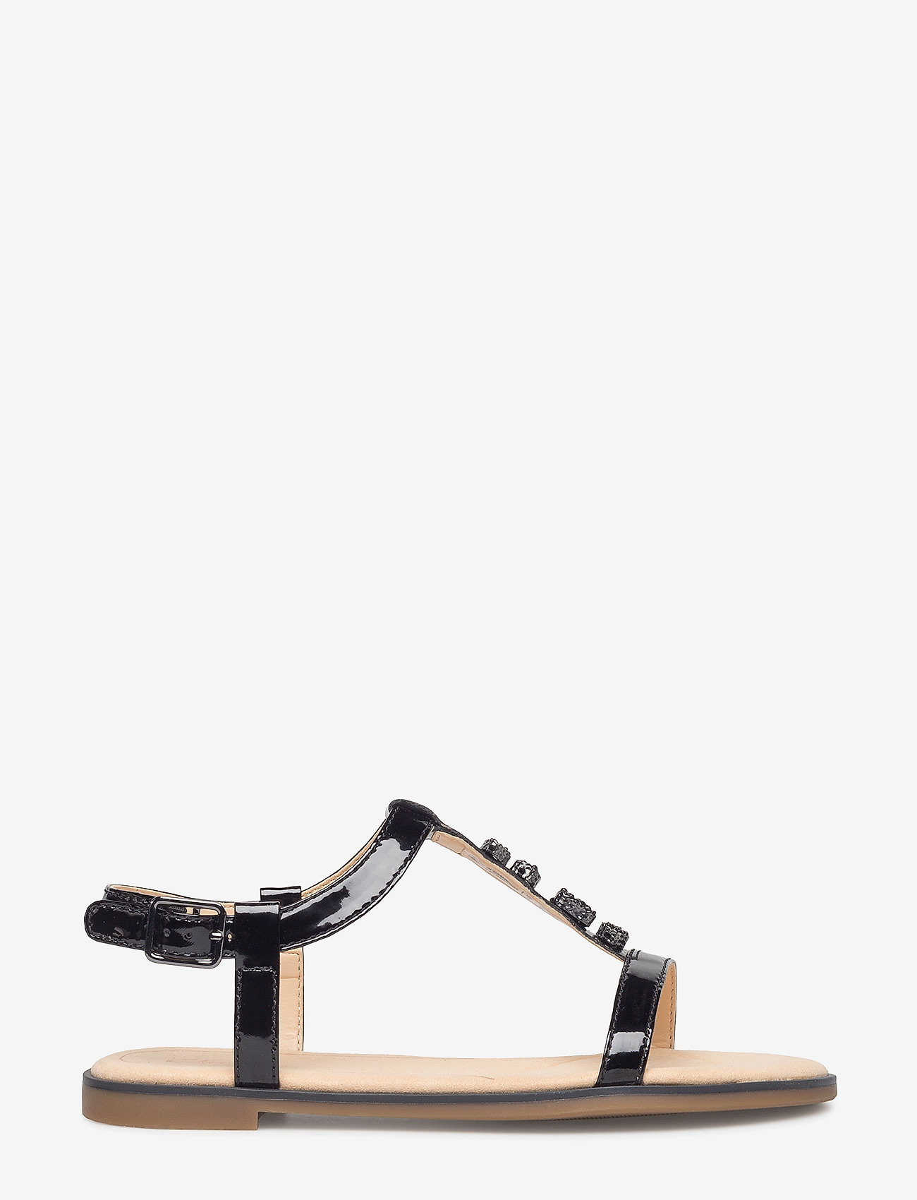 Clarks - Bay Blossom - black patent - 1