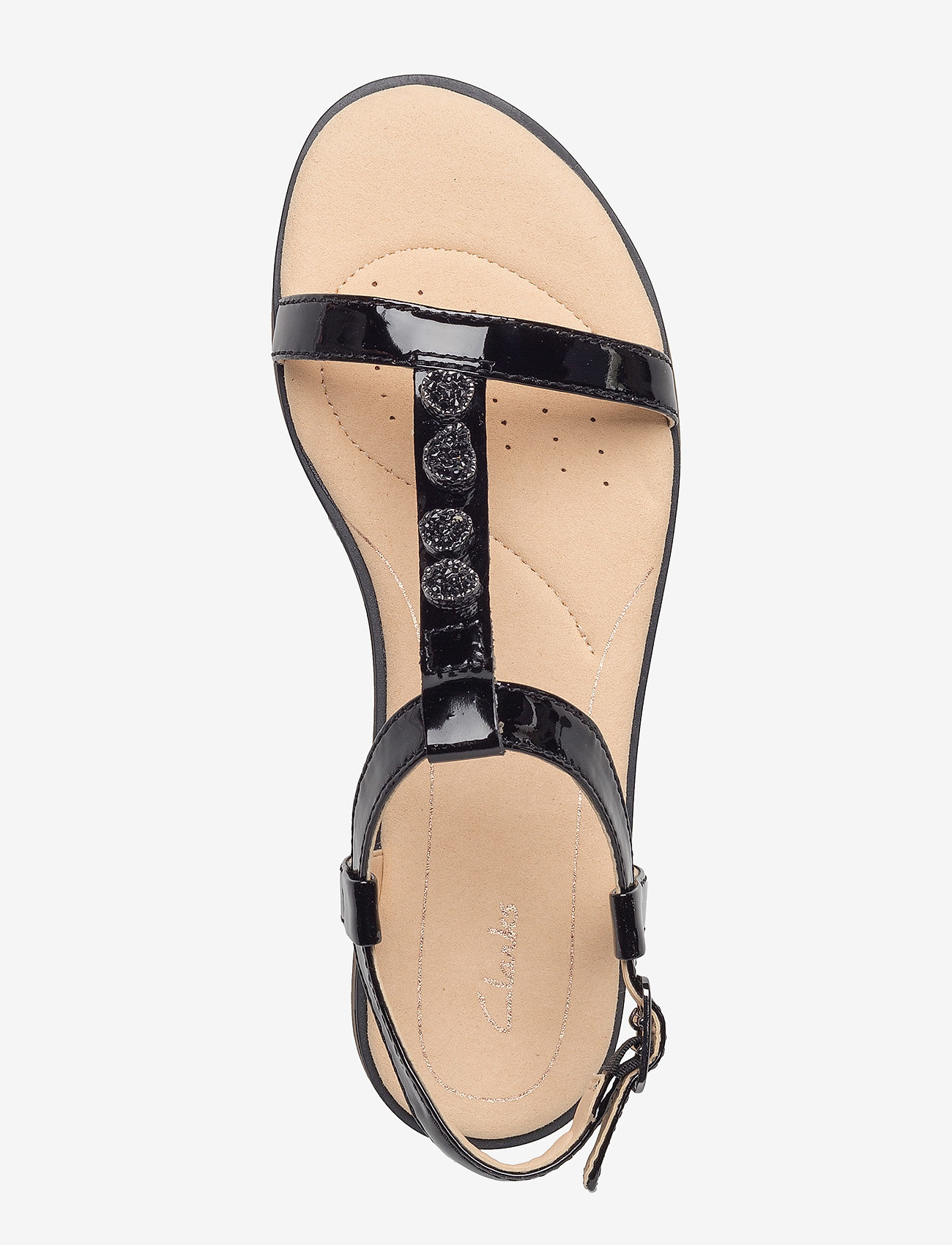 Clarks - Bay Blossom - black patent - 3
