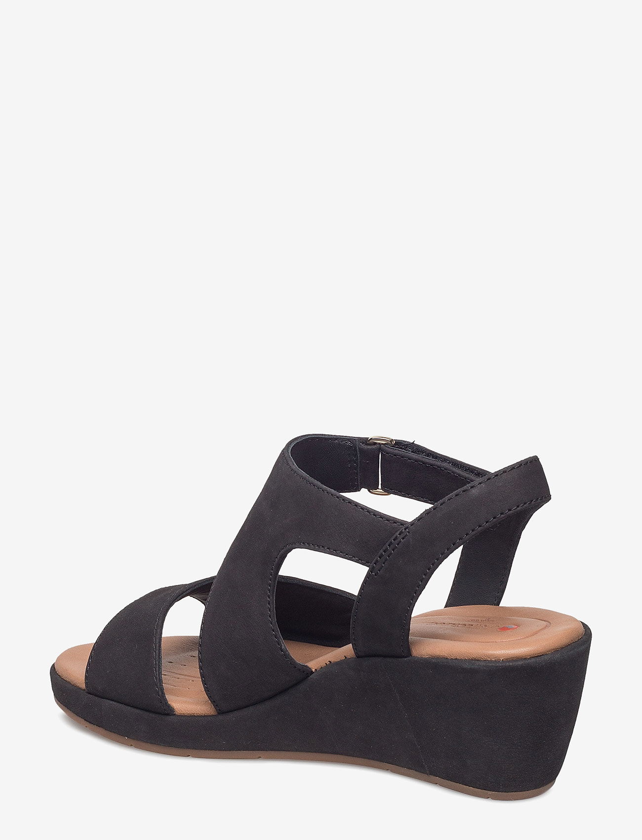 Clarks - Un Plaza Sling - black nubuck - 2