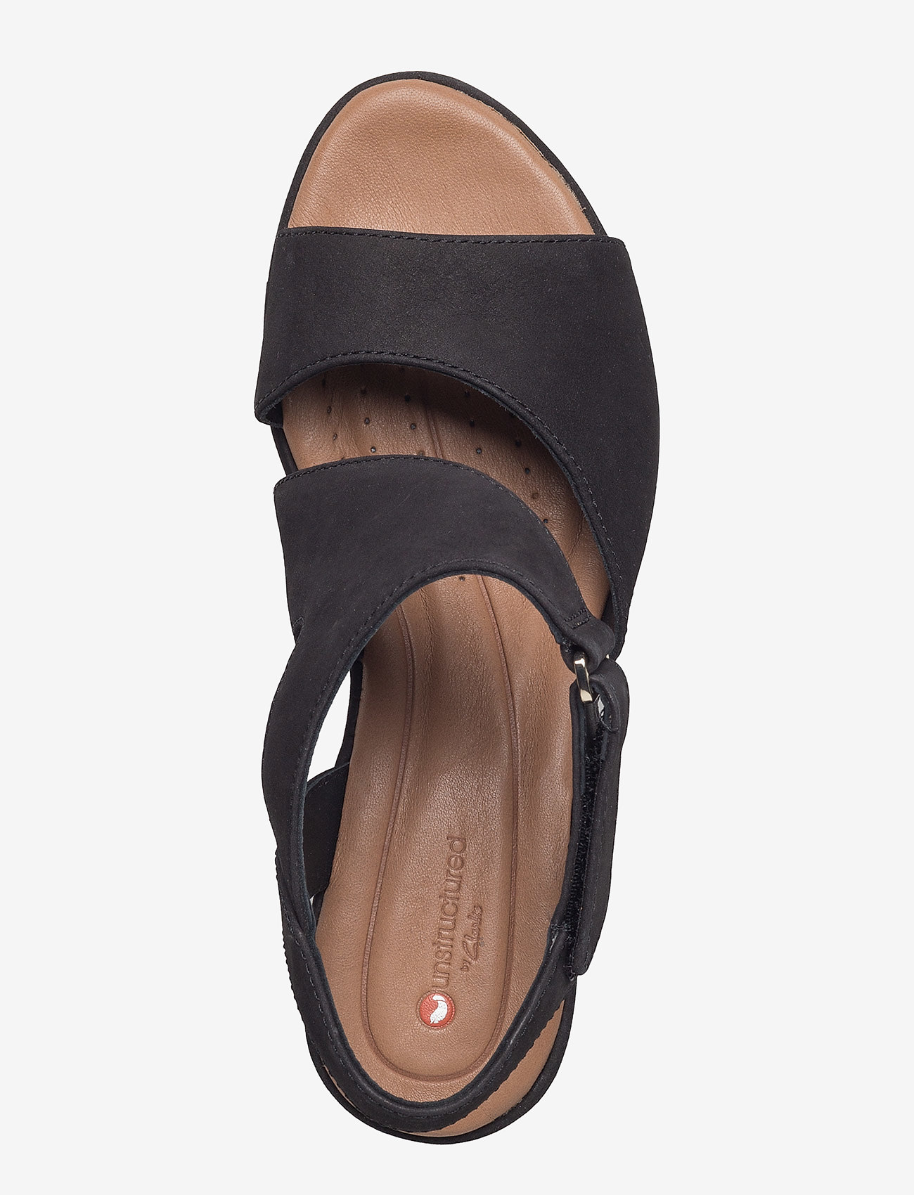 Clarks - Un Plaza Sling - black nubuck - 3