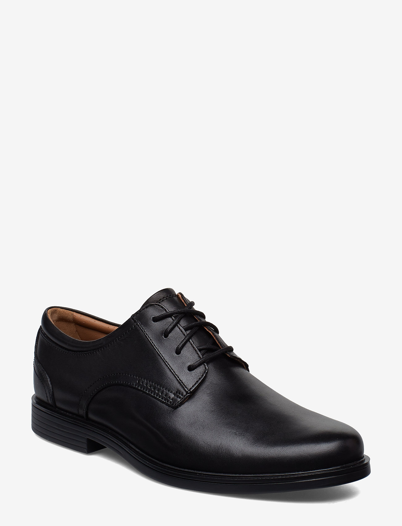 Clarks - Un Aldric Lace - black leather - 2