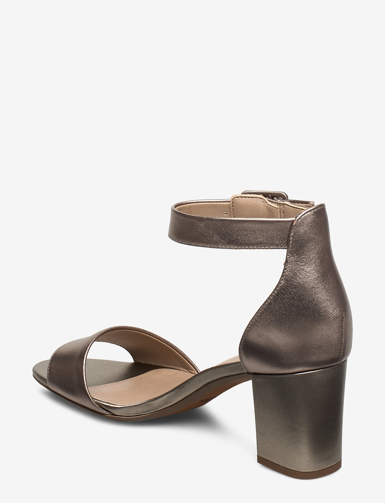 Clarks - Deva Mae - pewter leather - 2