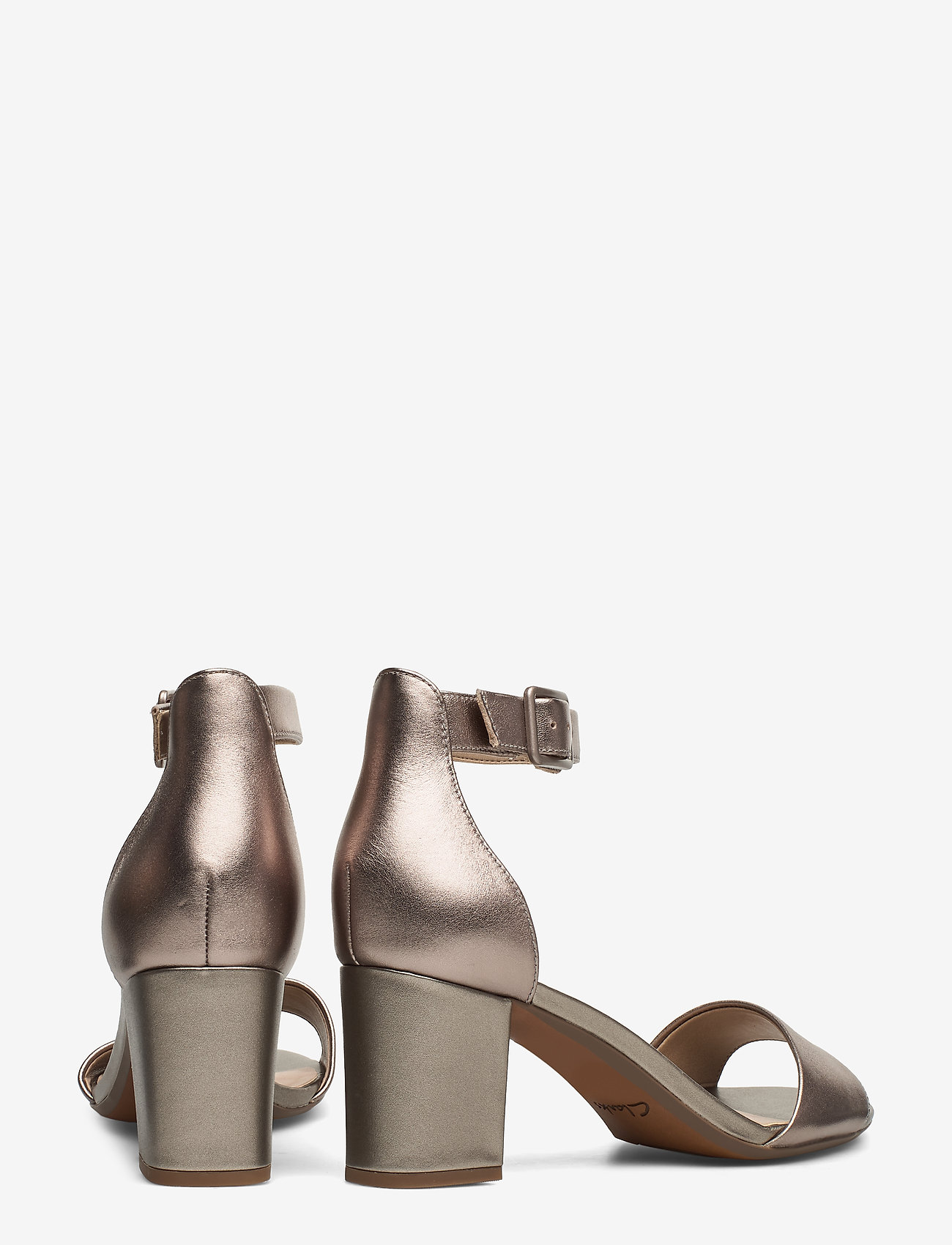 Clarks - Deva Mae - pewter leather - 4