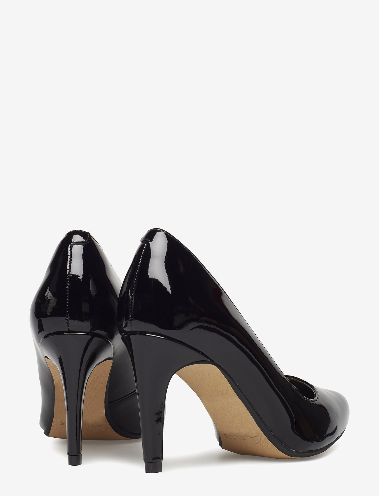 Clarks - Laina Rae - black pat - 1