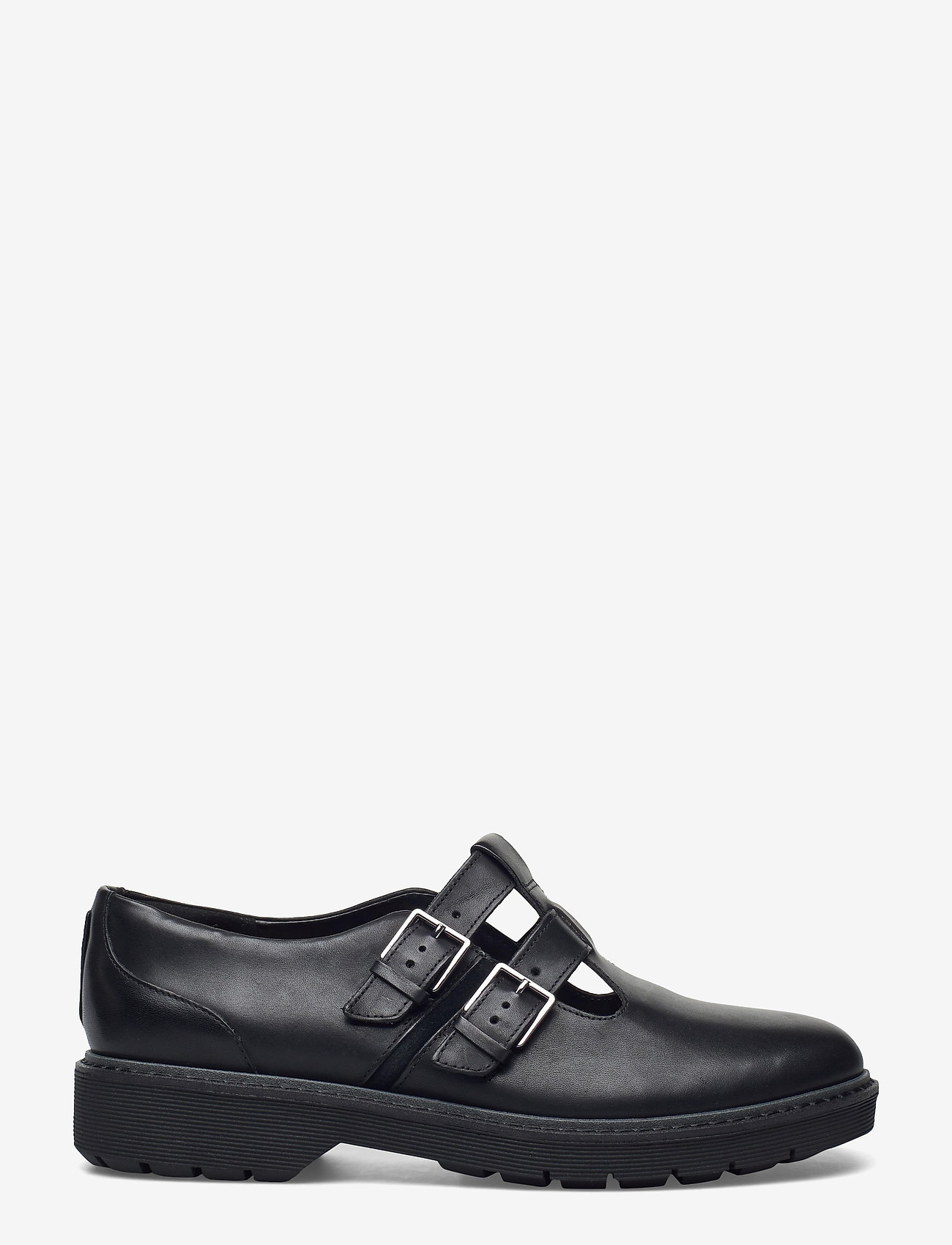 Clarks - Alexa Agnes - black leather - 1