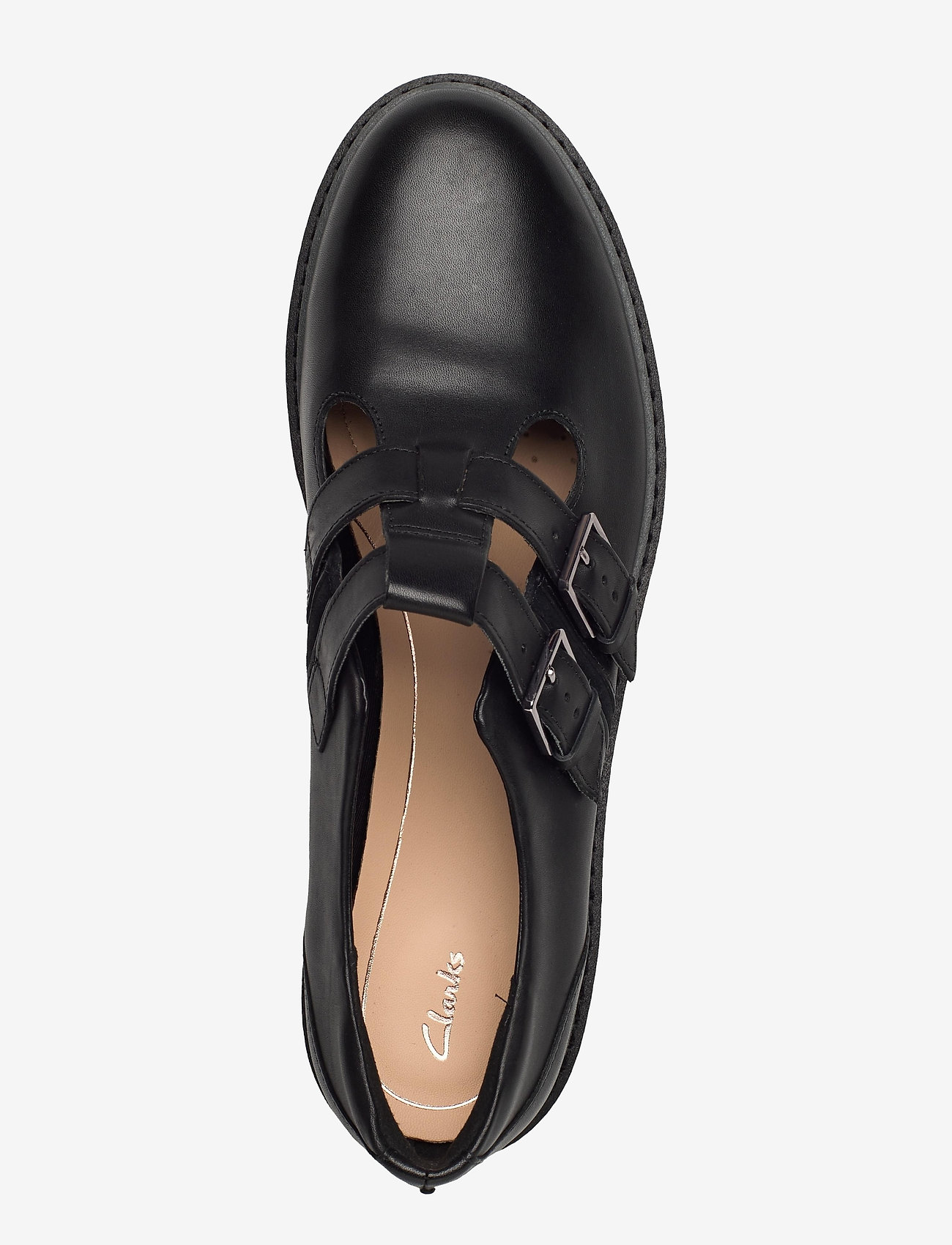 Clarks - Alexa Agnes - black leather - 3