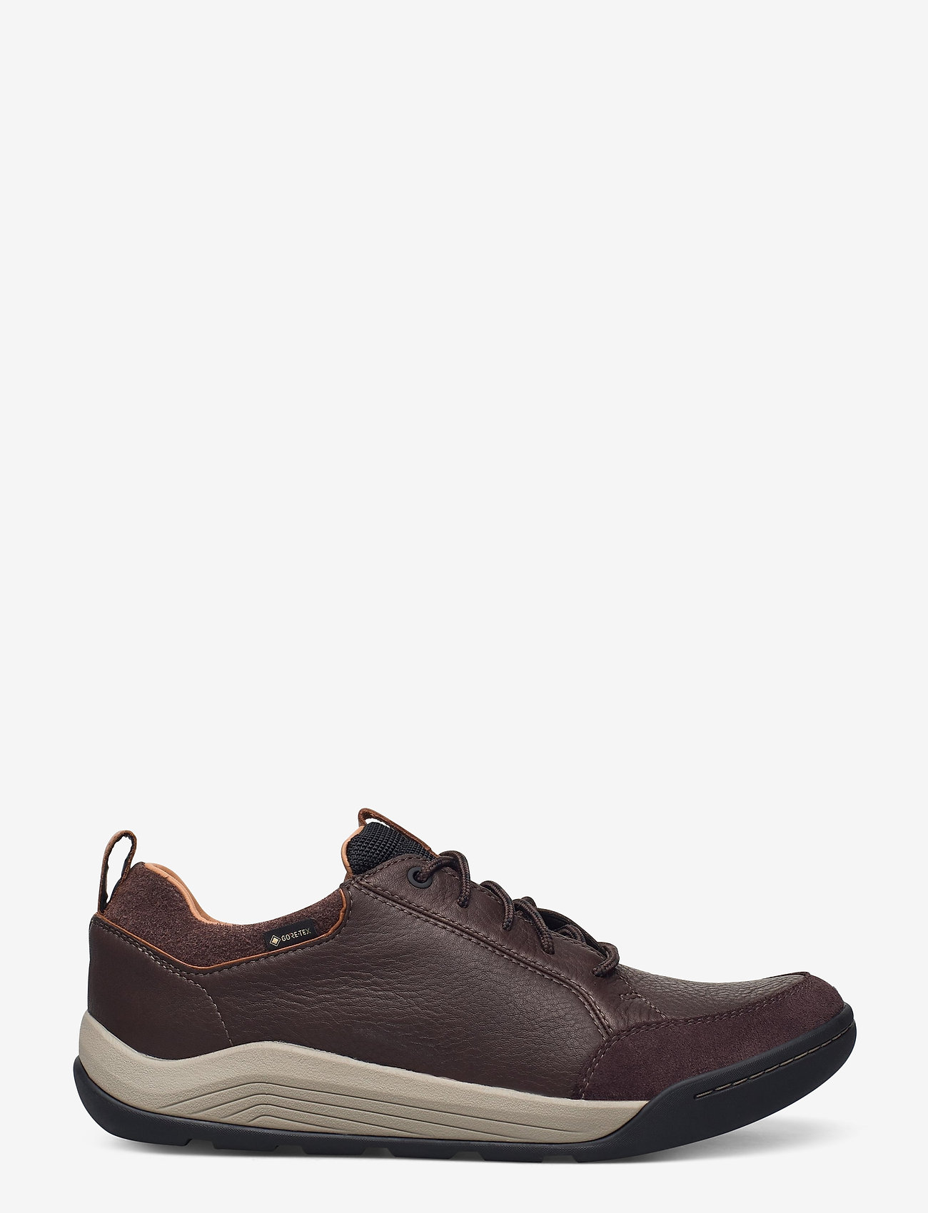 Clarks - AshcombeBayGTX - dark brown lea - 1