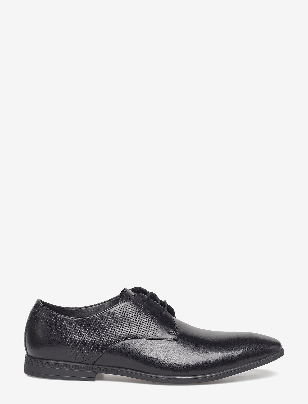 Clarks - Bampton Walk - black leather - 1