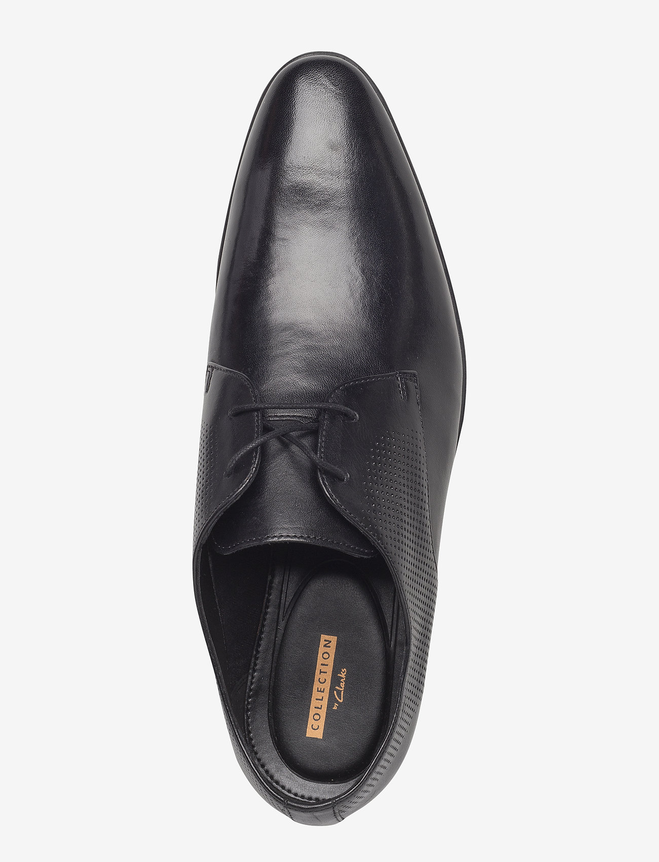 Clarks - Bampton Walk - black leather - 3