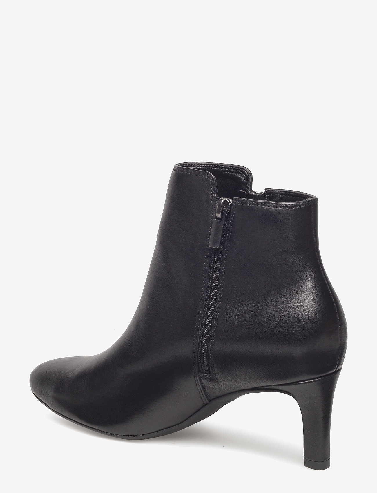 Clarks - Calla Blossom - black leather - 2