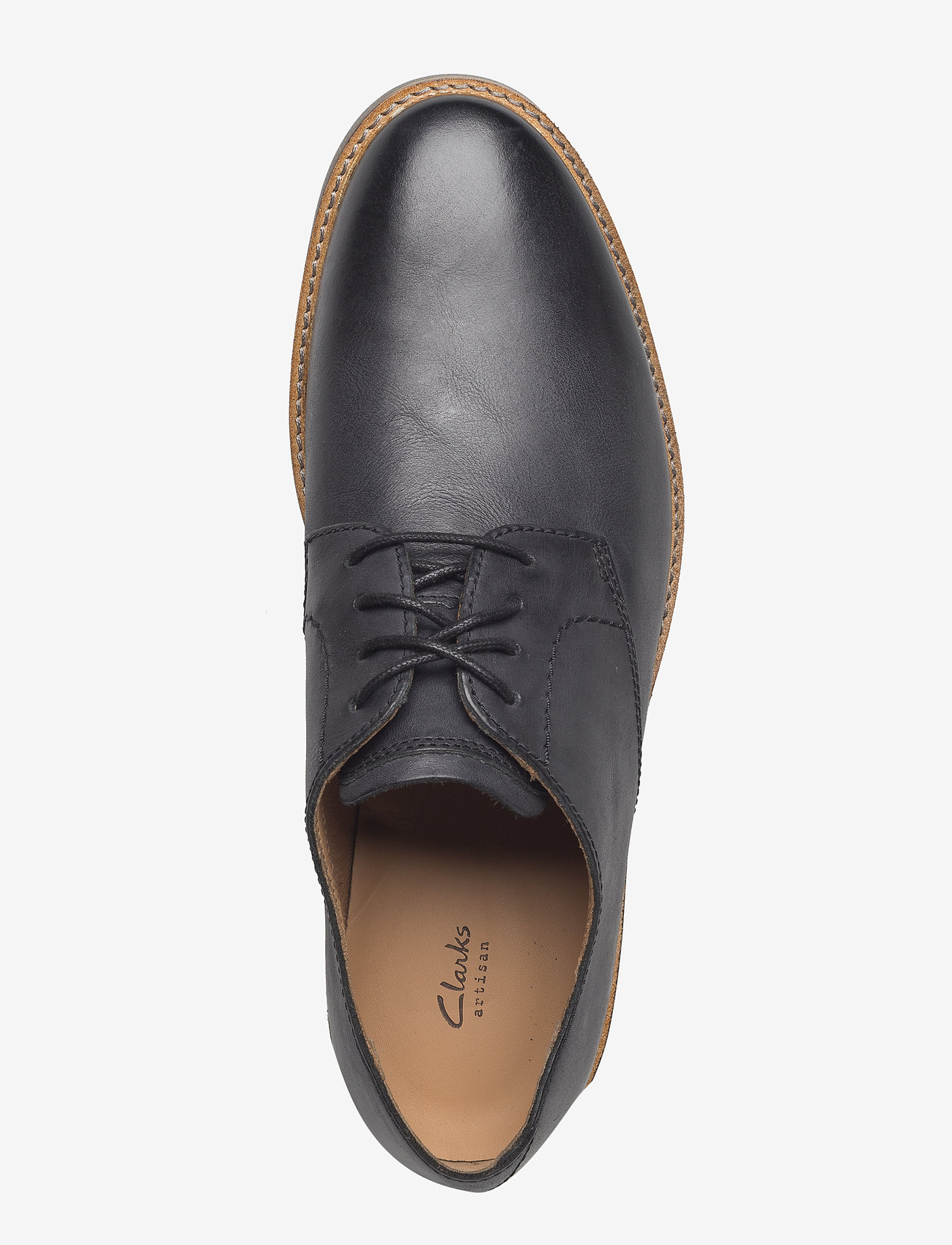 Clarks - Atticus Lace - black leather - 3