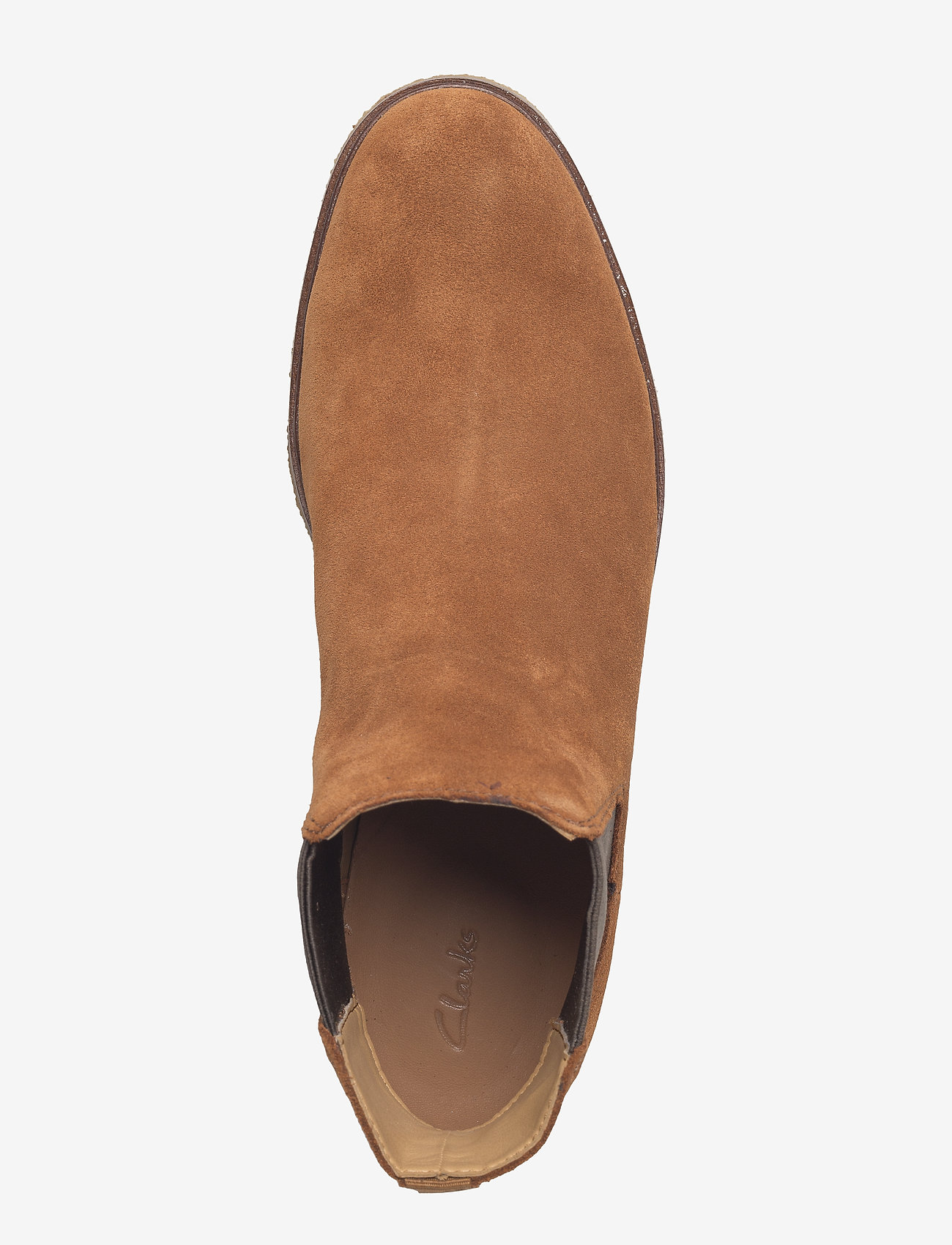 Clarks - Clarkdale Gobi - dark tan suede - 3