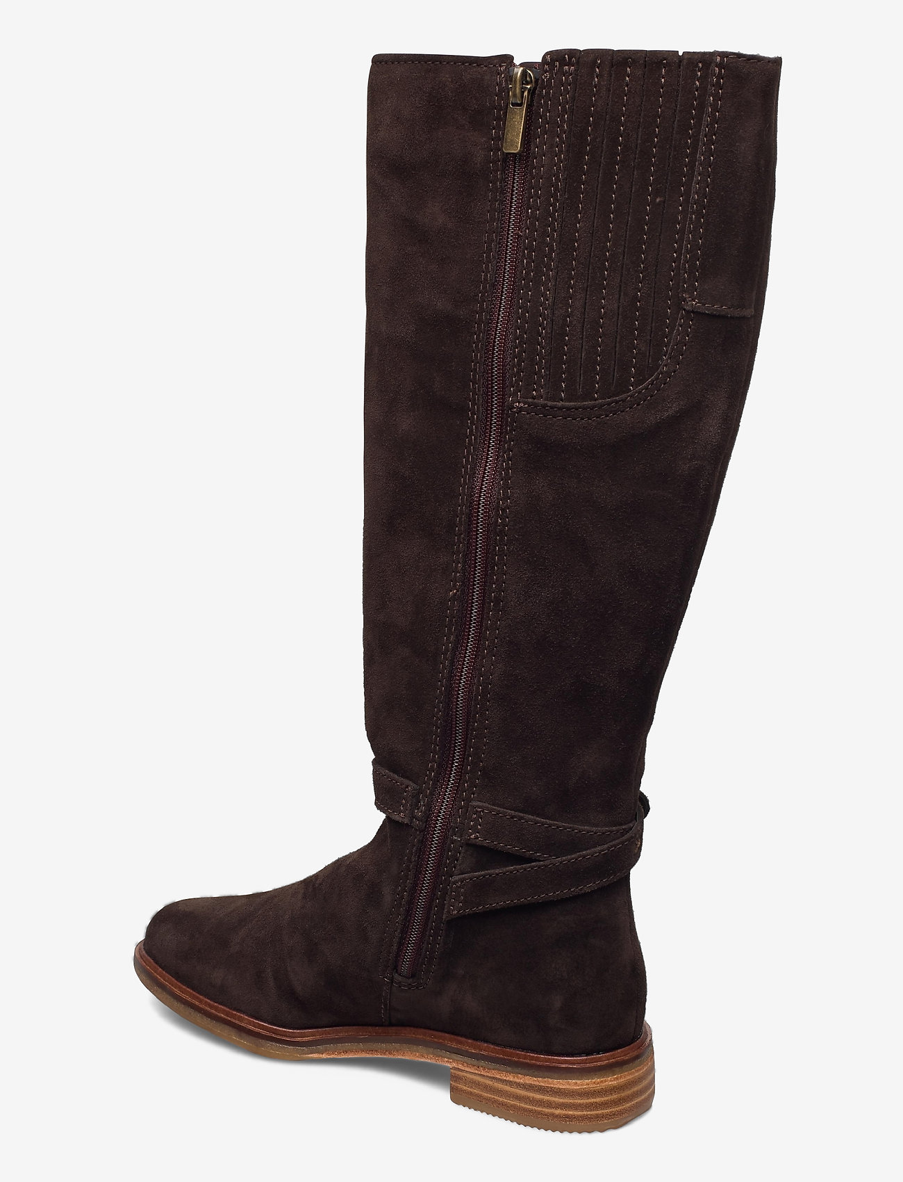 Clarks - Clarkdale Clad - dark brown suede - 2