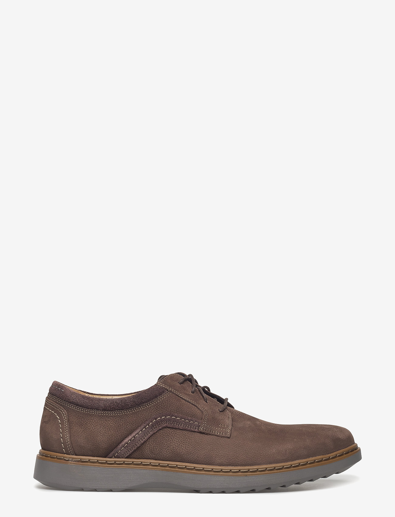 Clarks - Un Geo Lace - dark brown nub - 2