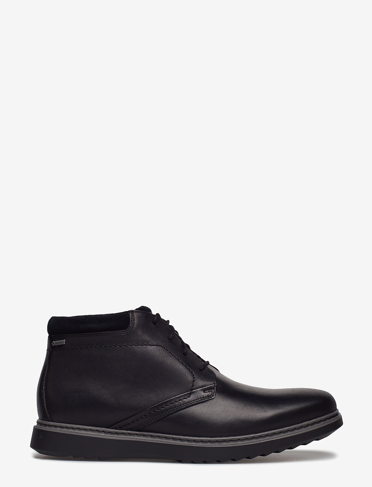 Clarks - Un Geo Mid GTX - black leather - 1