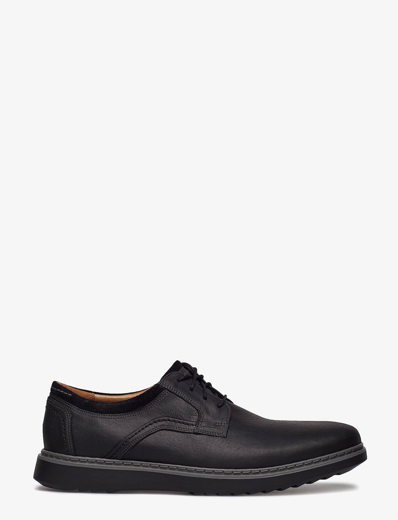 Clarks - Un Geo Lace - black leather - 2