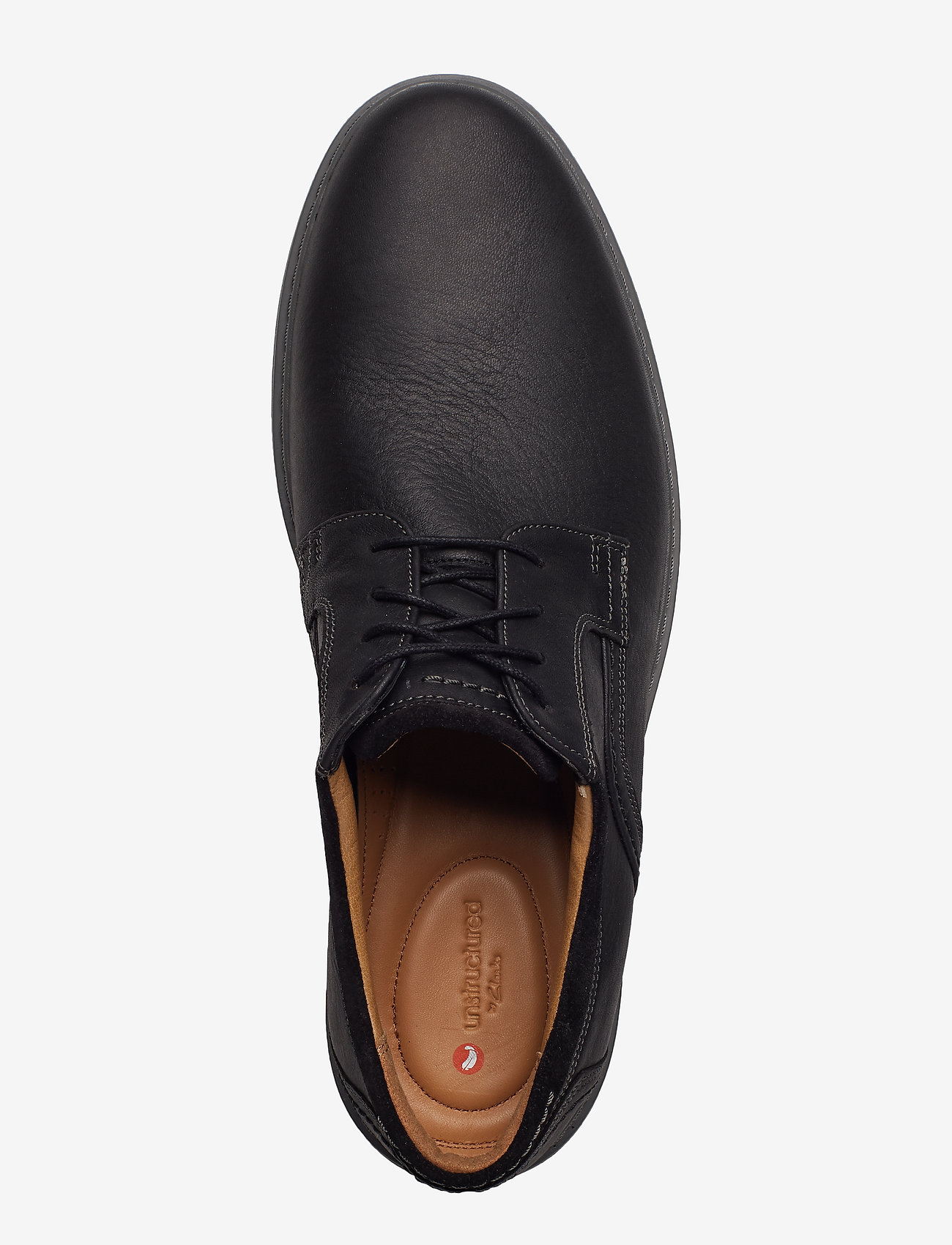 Clarks - Un Geo Lace - black leather - 3