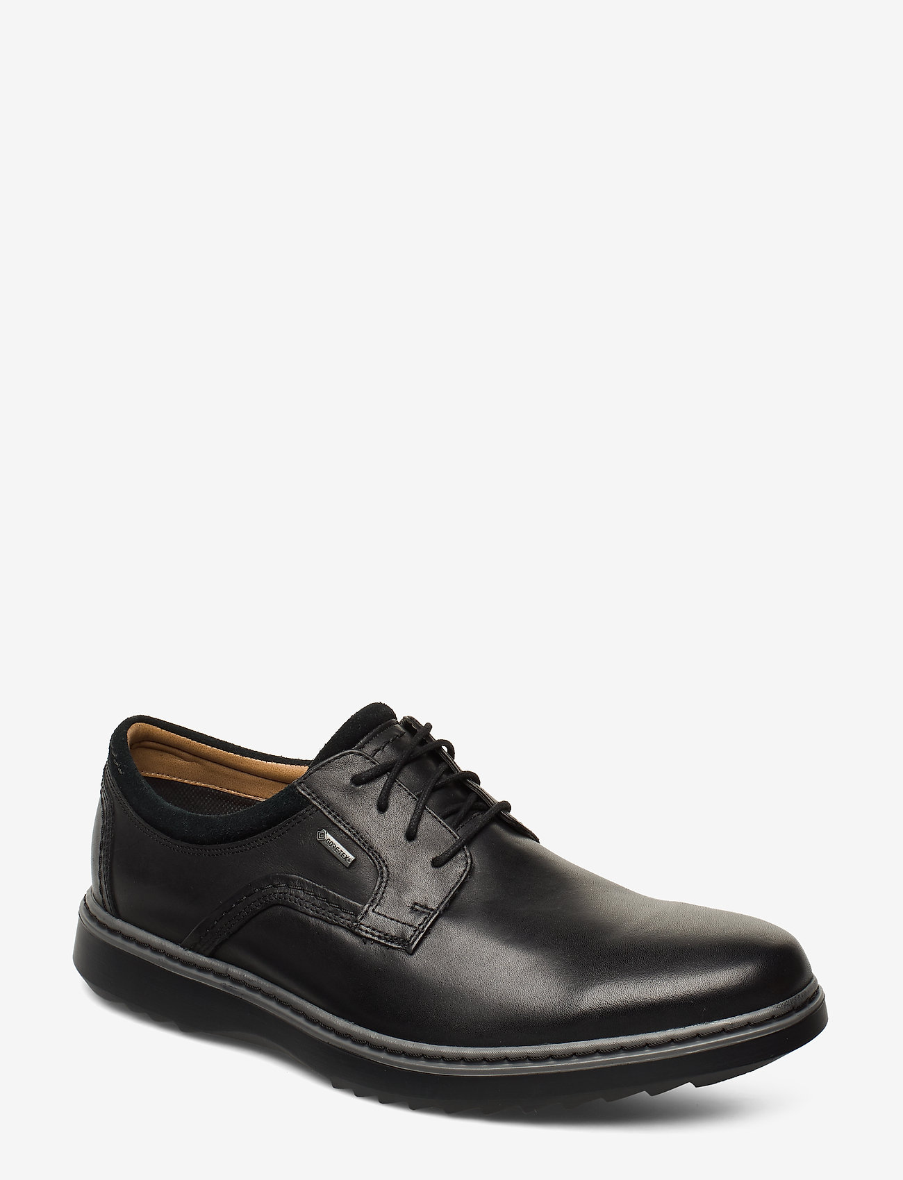Clarks - Un Geo LaceGTX - black leather - 0