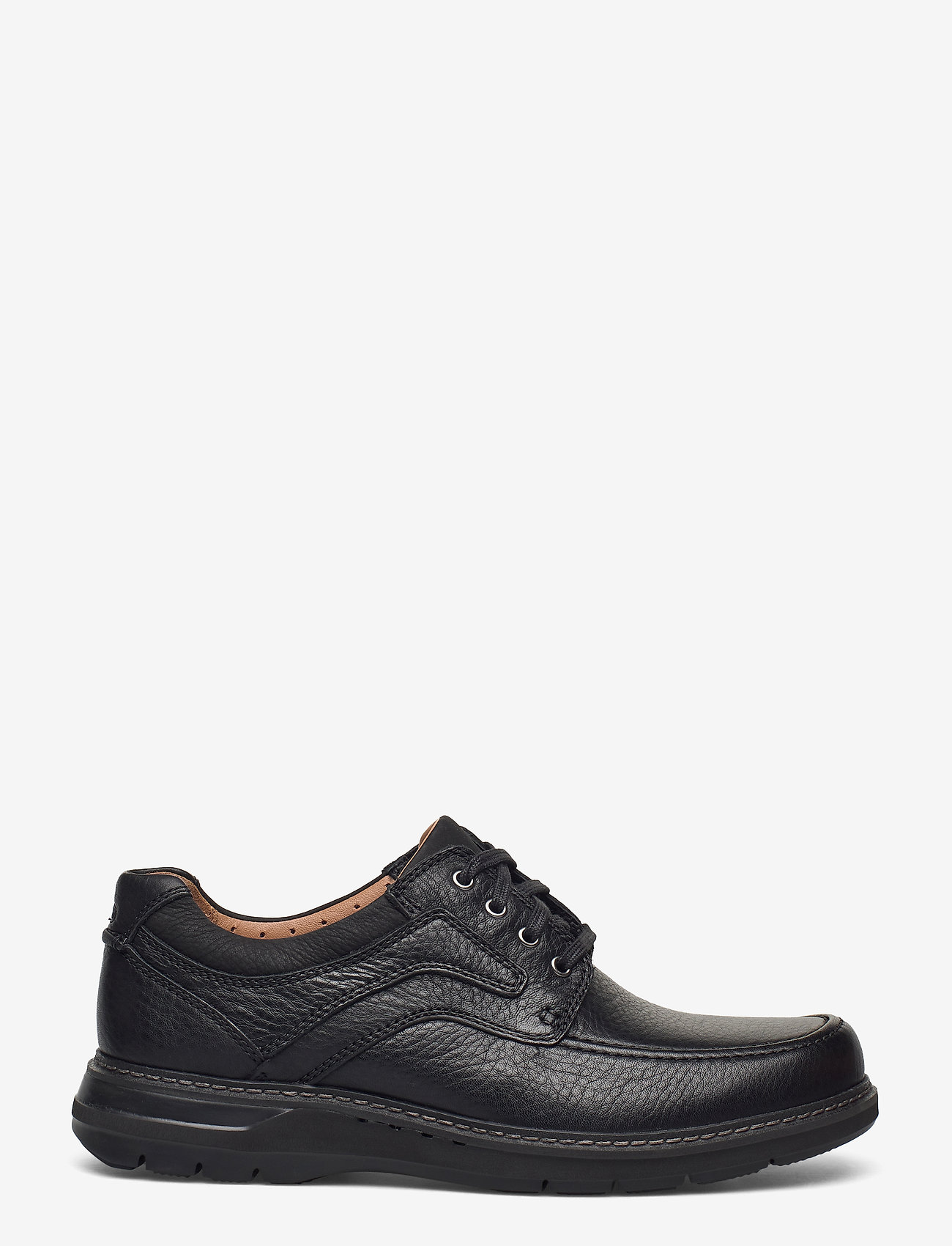 Clarks - Un Ramble Lace - black leather - 1