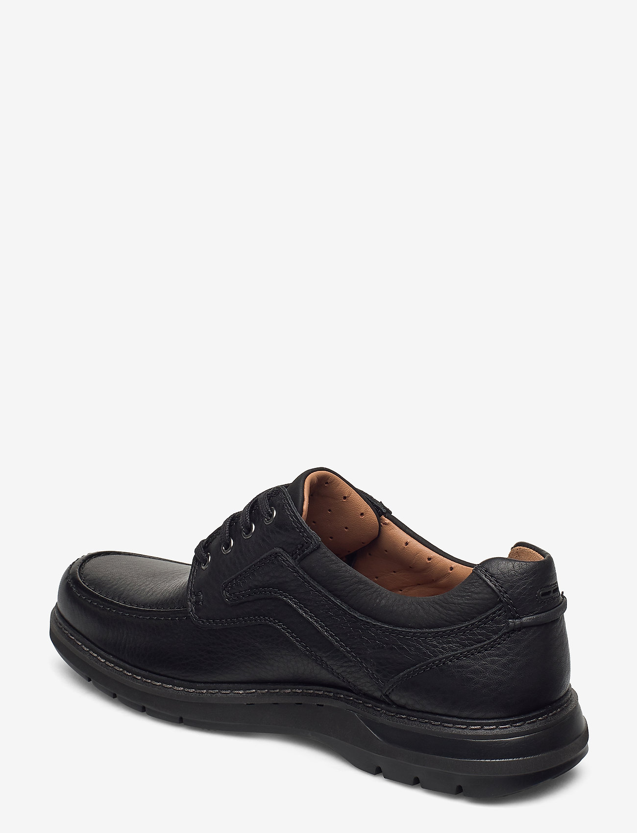 Clarks - Un Ramble Lace - black leather - 2
