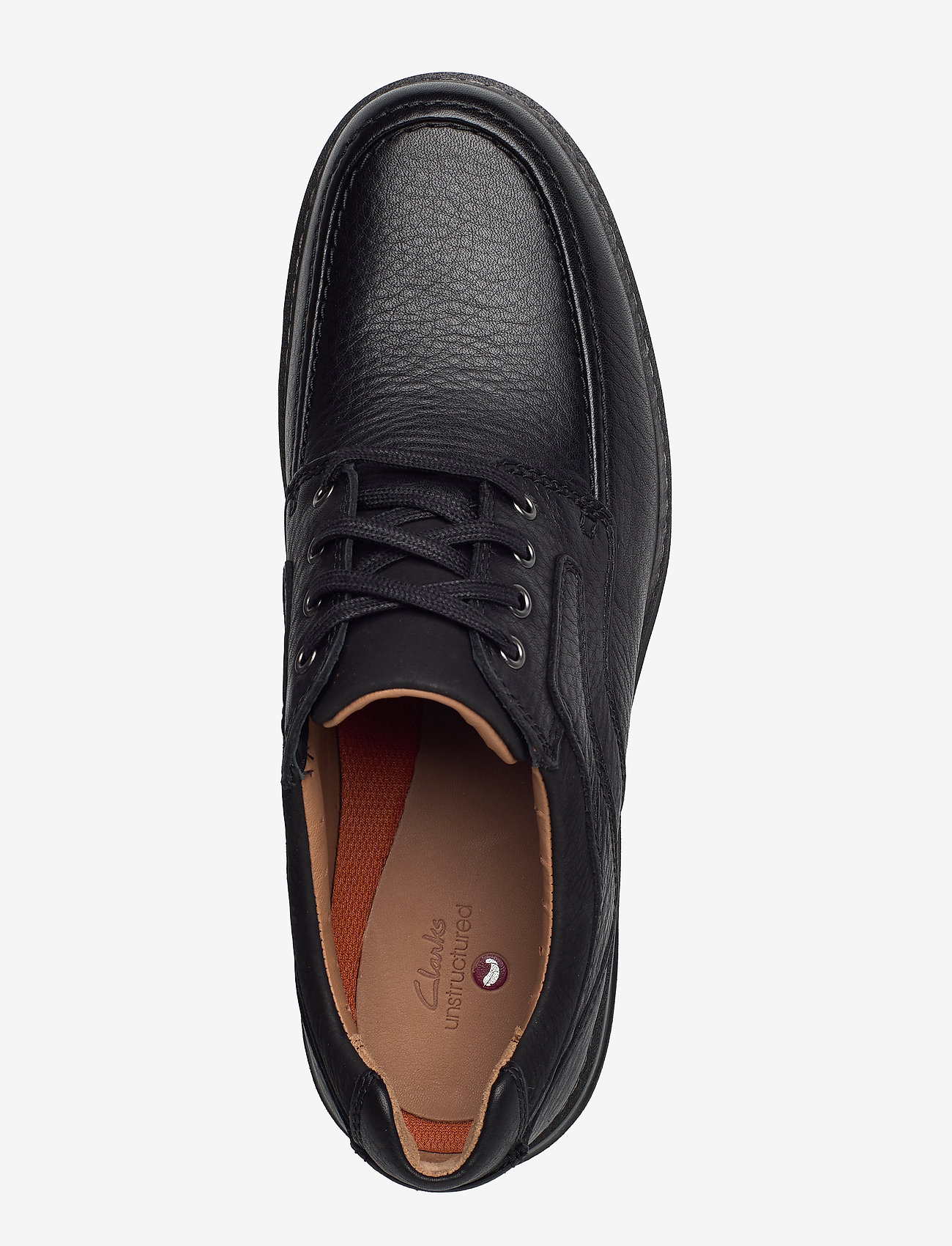 Clarks - Un Ramble Lace - black leather - 3